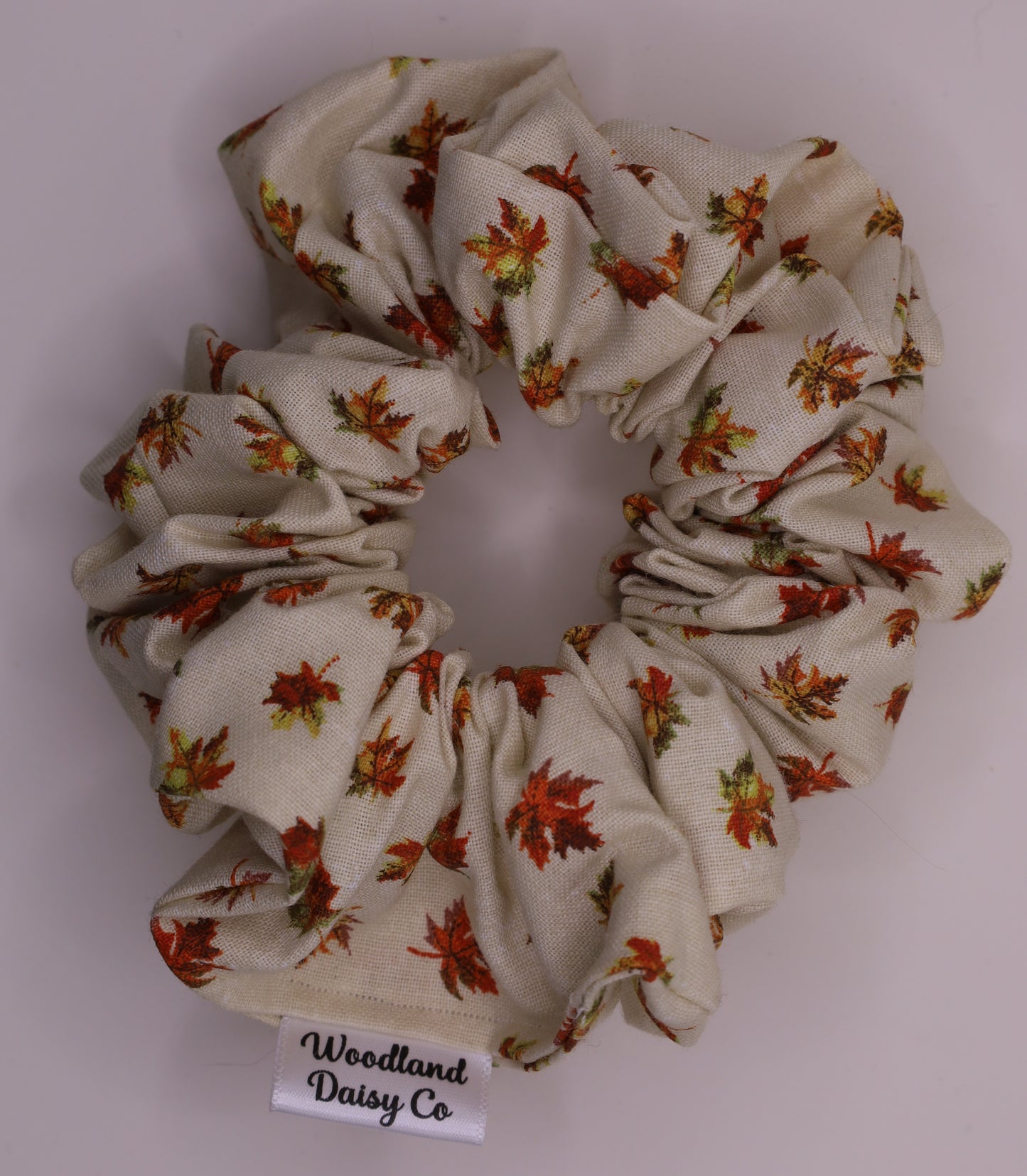 Maple Leaves Scrunchie
