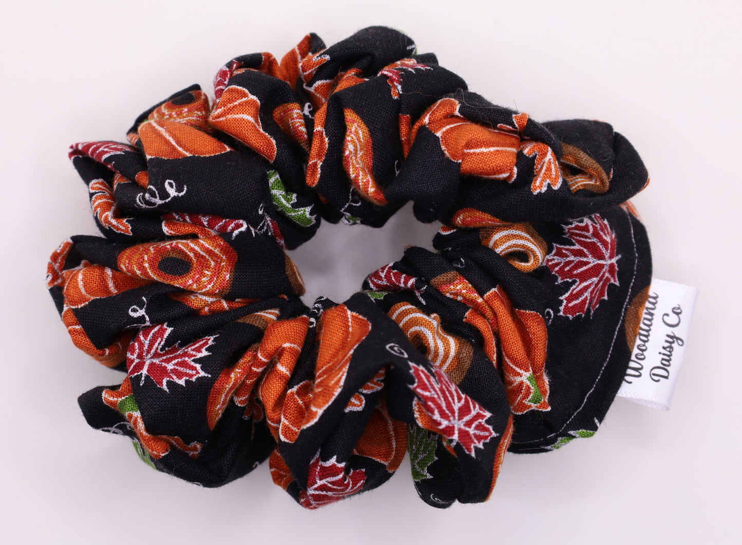 Pumpkin Spice Donut Scrunchie