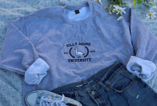 Sudadera con cuello redondo bordada Twilight de Forks Washington