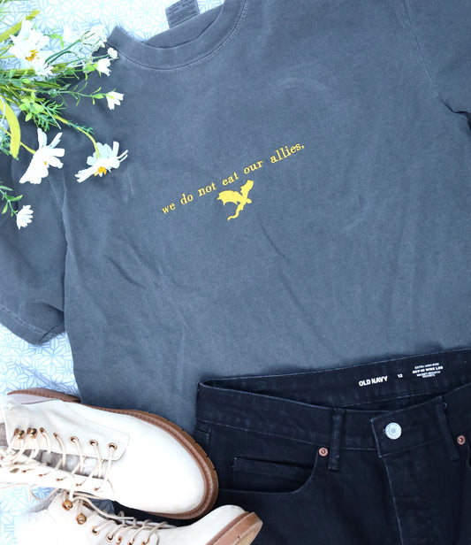 Fourth Wing Inspired Embroidered T-shirt