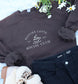 Matcha Latte Social Club Embroidered Crewneck Sweater