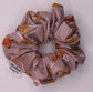 Highland Cow on Purple Scrunchie