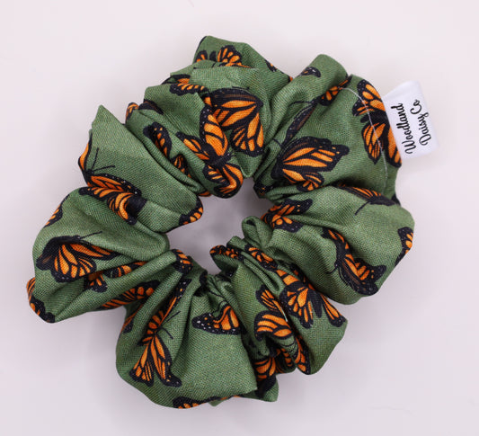 Monarch Butterflies Scrunchie