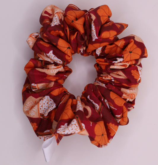 Pumpkin Spice Scrunchie