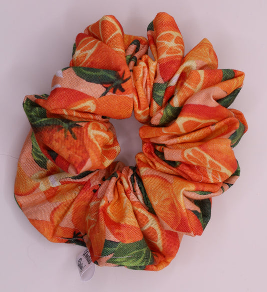Oranges Scrunchie