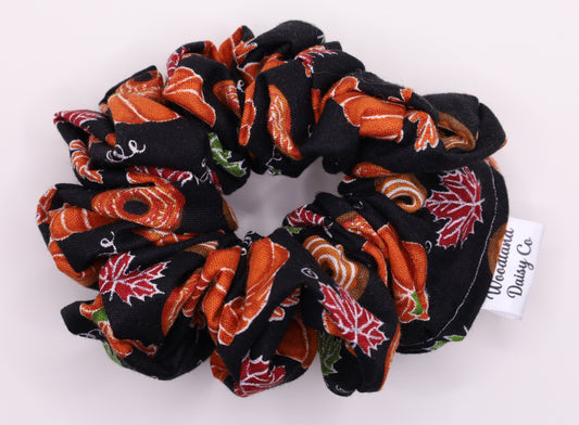 Pumpkin Spice Donut Scrunchie