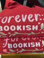 Forever Bookish Embroidered Crewneck Sweatshirt